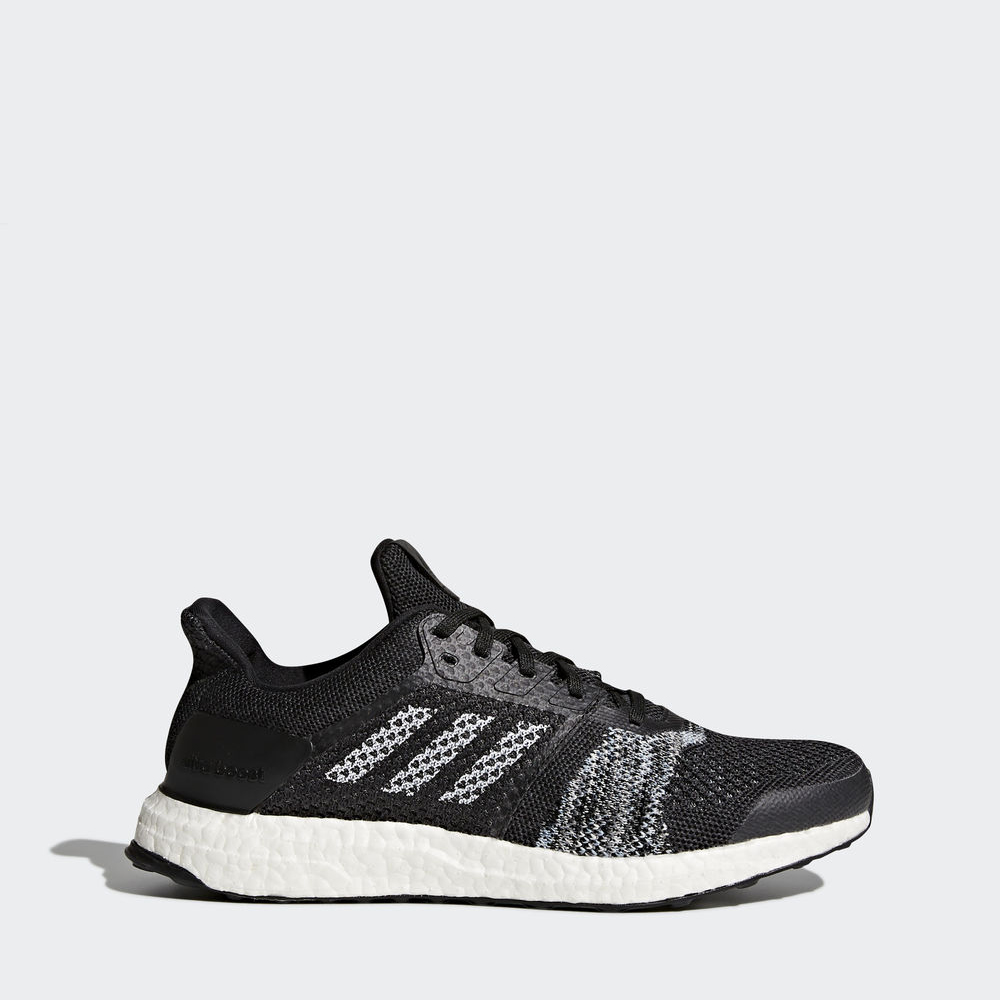 Adidas Ultraboost St - παπουτσια για τρεξιμο ανδρικα - Μαυρα/Ασπρα/Πορτοκαλι,Μέγεθος: EU 36 – 54 2/3